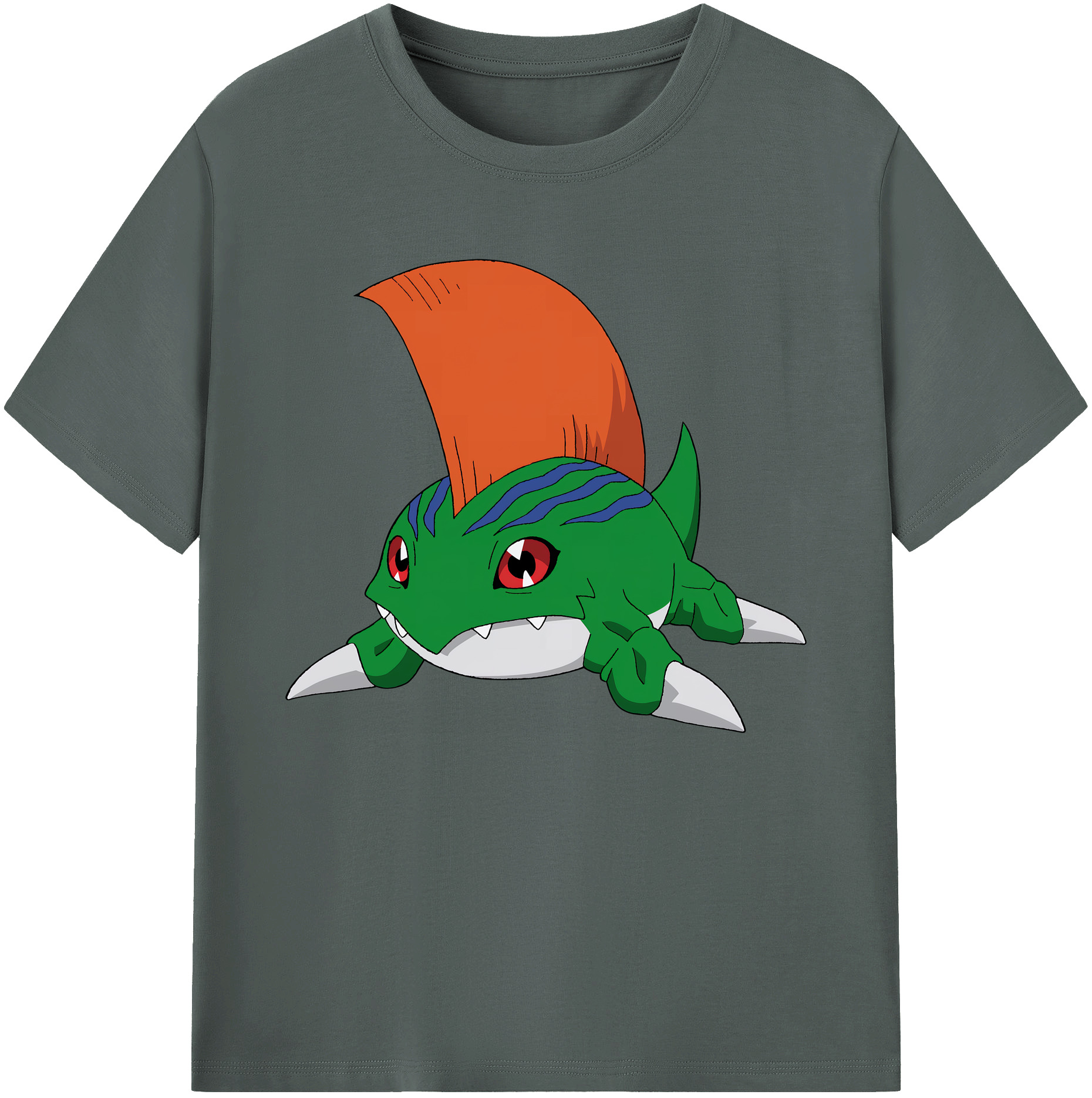 （画像用） Digimon デジタルモンスター/デジモン 綿100％ メンズ半袖Tシャツ｜肌触りやわらか＆通気性